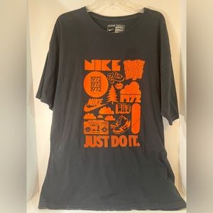 Nike Just Do It 1972 black T-shirt size XL